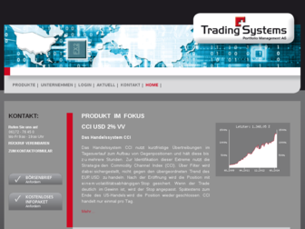 trading-systems.de website preview