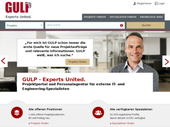 gulp.de website preview