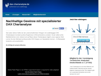 dax-chartanalyse.de website preview