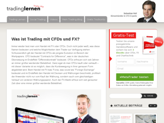 trading-lernen.info website preview