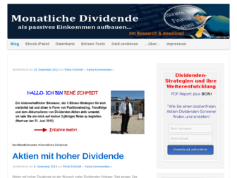 monatliche-dividende.de website preview