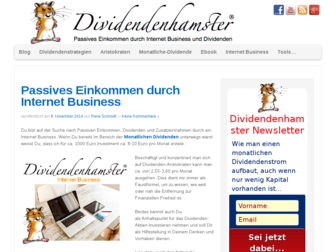 dividendenhamster.de website preview