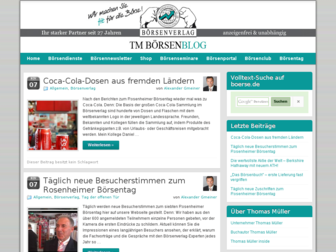 aktienwissen.boersenverlag.de website preview