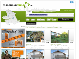 rosenheimimmo.de website preview