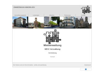 zimmermann-immobilien-online.de website preview