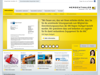 mergenthaler-online.de website preview