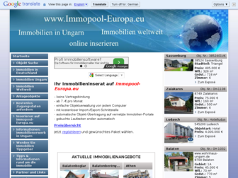 immopool-europa.eu website preview