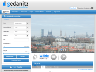 gedanitz.de website preview