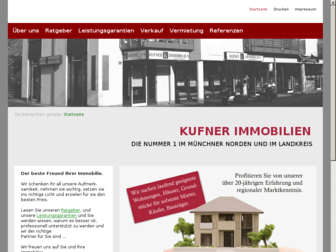 kufner-immobilien.de website preview