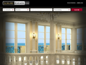 de.luxuryestate.com website preview