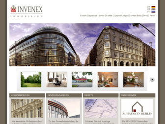 invenex-immobilien.de website preview