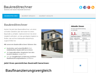 baukreditrechner.me website preview
