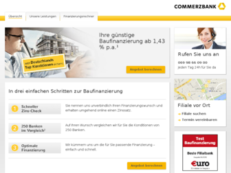 baufinanzierung.commerzbank.de website preview