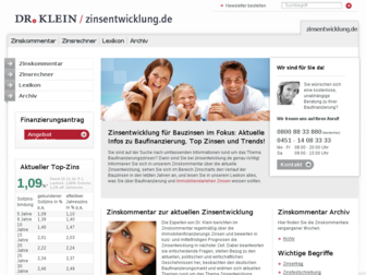 zinsentwicklung.de website preview