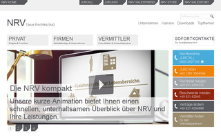 nrv-rechtsschutz.de website preview