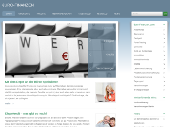 euro-finanzen.com website preview