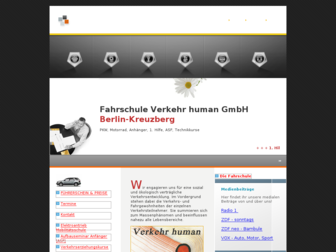 verkehrhuman.de website preview