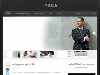 iskra-finanzplanung.de website preview