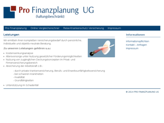 pro-finanzplanung.de website preview