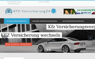 kfz-versicherung24.biz website preview