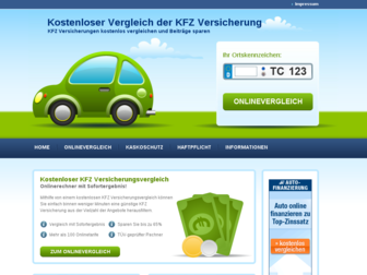 online-kfz.versicherungsvergleich-nr1.com website preview