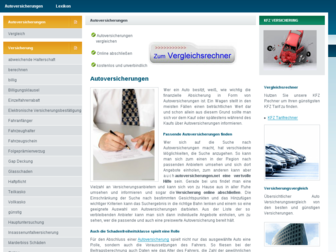 autoversicherungen.net website preview