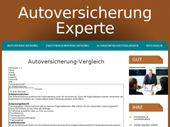 autoversicherung-experte.com website preview