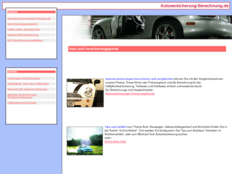 autoversicherung-berechnung.de website preview