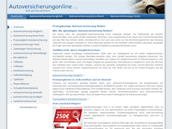 autoversicherungonline.org website preview