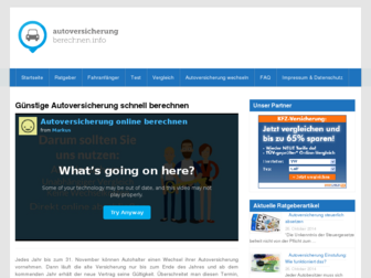 autoversicherung-berechnen.info website preview