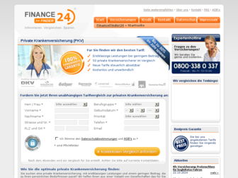 financefinder24.de website preview