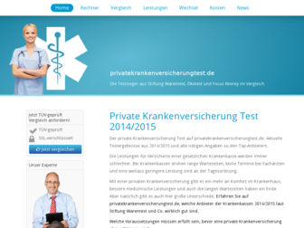 privatekrankenversicherungtest.de website preview