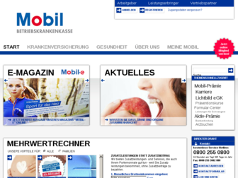 bkk-mobil-oil.de website preview