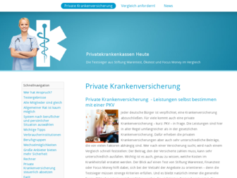 privatekrankenkassen-heute.de website preview