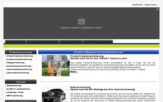 versicherung-in.com website preview