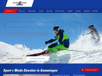 sport-strecker.de website preview