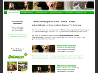 tierversicherung-1a.de website preview