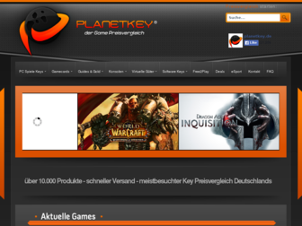 planetkey.de website preview