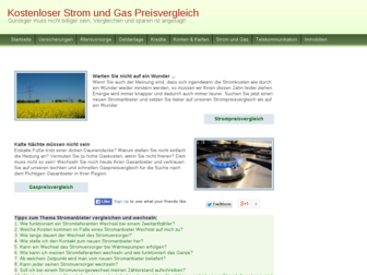 strom-gas-preisvergleich.de website preview