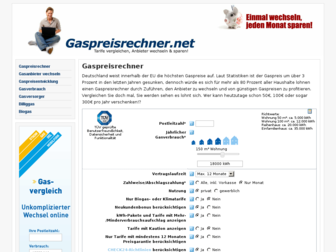 gaspreisrechner.net website preview