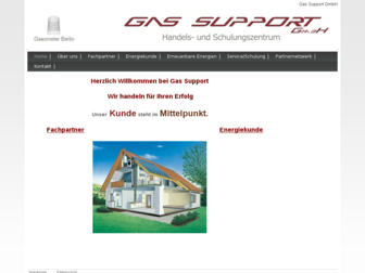 gas-support.de website preview