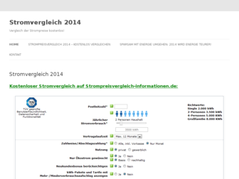 stromvergleich-2014.com website preview