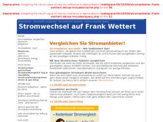 stromanbieter.frank-wettert.de website preview