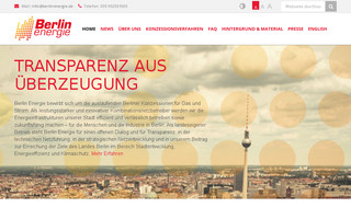 berlinenergie.de website preview
