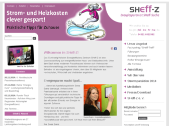 sheff-z.de website preview