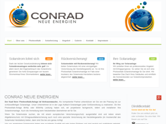 conrad-neueenergien.de website preview