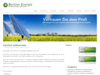 berliner-energie.de website preview