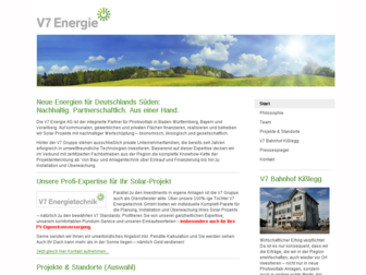 v7energie.org website preview