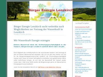 buergerenergie-lenzkirch.de website preview