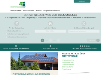 photovoltaik-web.de website preview